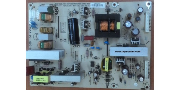 715G3553-P01-000-003U, ADTV92416AB6, TOSHIBA 32AV605PG, POWER BOARD